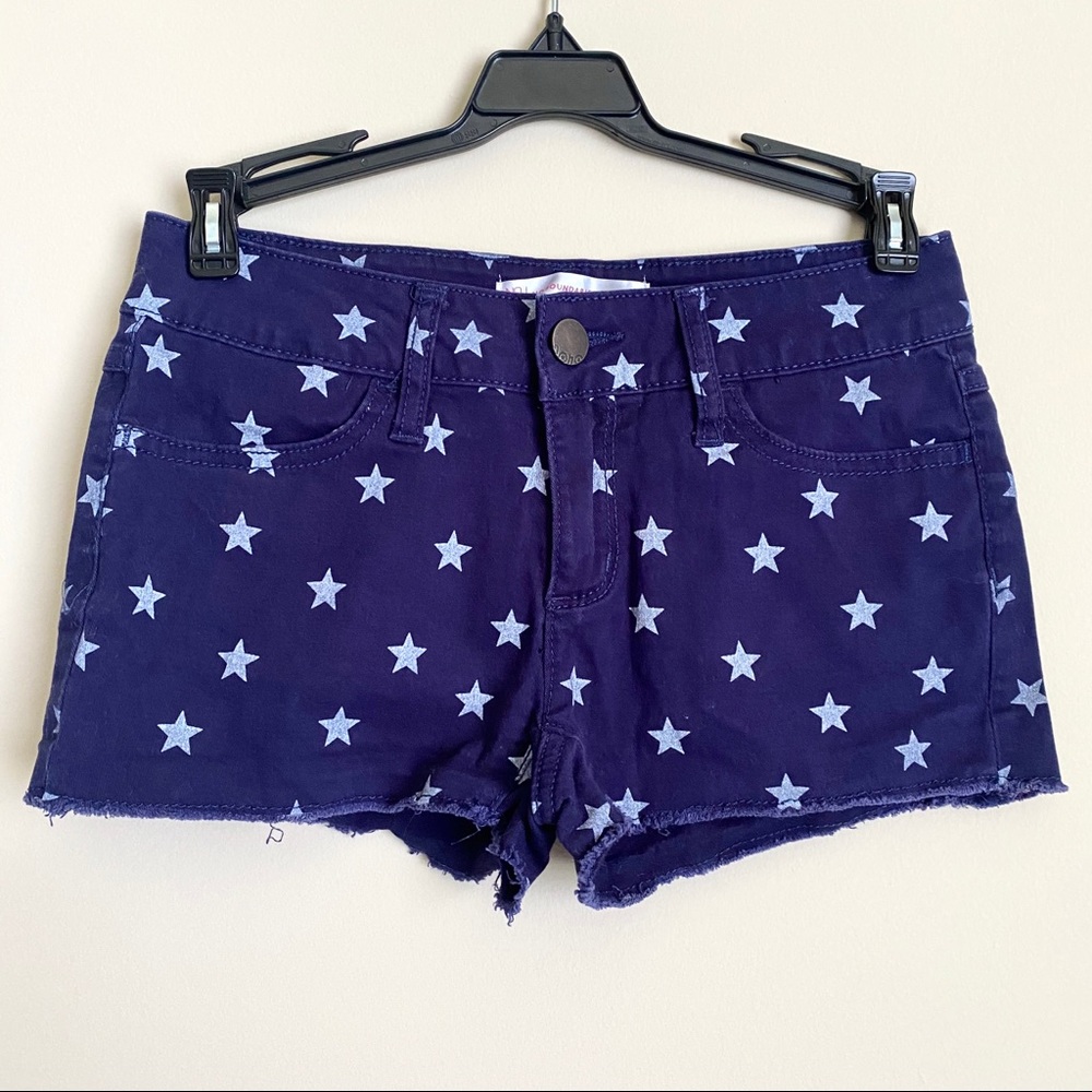 🇺🇸 20% OFF - No Boundaries Star Fringe Shorts